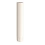 Lindab Steel Intermediate Downpipe - 87mm x 0.5mtr Antique White