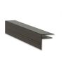 Exitex Aluminium F Section - 10mm x 4mtr Brown