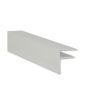 Exitex Aluminium F Section - 16mm x 4mtr White