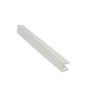 Exitex PVC Sheet End Closure - 25mm x 2.1mtr White