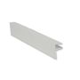 Exitex PVC F Section Rafter Supported - 10mm x 3mtr White