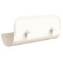 Lindab Steel Gutter Straight Overflow Protector - 150mm Antique White