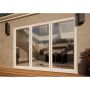 PVC Bifold Door Part Q Compliant - 3000mm White - 3 Right