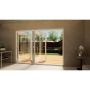 PVC Bifold Door Part Q Compliant - 3000mm White - 3 Right