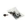 Exitex Fixing Buttons - for 10mm Polycarbonate Sheets Brown - Box of 10