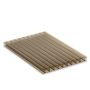 Polycarbonate Sheet Triplewall - 16mm x 2100mm x 2mtr Bronze