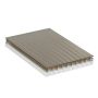 Polycarbonate Sheet Multiwall - 35mm x 700mm x 2.5mtr Bronze/ Opal