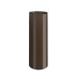Lindab Steel Sliding Downpipe - 100mm Brown