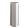 Lindab Steel Sliding Downpipe - 100mm Silver Metallic