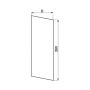 Lindab Steel Sliding Downpipe - 100mm Silver Metallic