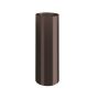 Lindab Steel Sliding Downpipe - 87mm Coffee Brown