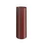 Lindab Steel Sliding Downpipe - 87mm Dark Red