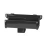 Galeco Square Industrial PVC Gutter Kit Black - 135mm