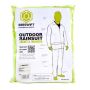 ProSolve Hi-Vis Waterproof Coverall Rain Suit - Large