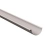 Lindab Steel Gutter - 125mm x 3mtr Silver Metallic