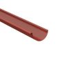 Lindab Steel Gutter - 125mm x 3mtr Tile Red