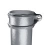 Cast Iron Round Eared Downpipe - Socket On One End - 100mm x 1829mm Primed