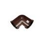 FloPlast Half Round Gutter Angle - 90 Degree x 112mm Brown