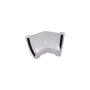 FloPlast Deepflow/ Hi-Cap Gutter Angle - 135 Degree x 115mm x 75mm White