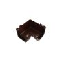 FloPlast Ogee Gutter Internal Angle - 90 Degree x 110mm x 80mm Brown