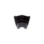 FloPlast Ogee Gutter External Angle - 135 Degree x 110mm x 80mm Black