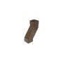 FloPlast Square Downpipe Adjustable Offset Bend - 65mm Brown