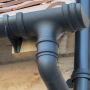 FloPlast Cast Iron Effect Round Downpipe Clip - 68mm