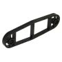 FloPlast Round Downpipe Spacer Bracket - 8mm Black