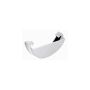 FloPlast Mini Gutter External Stopend - 76mm White