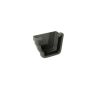 FloPlast Ogee Gutter External Stopend Left Hand - 110mm x 80mm Anthracite Grey