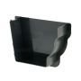 FloPlast Cast Iron Effect Ogee Gutter Internal Stopend Right Hand - 110mm x 80mm
