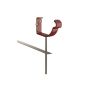 Lindab Steel Gutter Rise & Fall Bracket - 100mm Dark Red