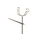 Lindab Steel Gutter Rise & Fall Bracket - 100mm Antique White
