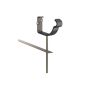 Lindab Steel Gutter Rise & Fall Bracket - 125mm Graphite
