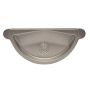 Lindab Magestic Steel Gutter Self-Locking Stop End - 150mm Galvanised