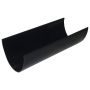 FloPlast Deepflow/ Hi-Cap Gutter - 115mm x 75mm x 4mtr Black
