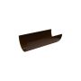 FloPlast Deepflow/ Hi-Cap Gutter - 115mm x 75mm x 4mtr Brown