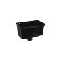 FloPlast Downpipe Universal Round/ Square Hopper - Black
