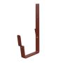 Lindab Rectangular Steel Gutter 210mm Flex-Fit Rafter Bracket - 140mm Tile Red