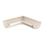 Lindab Steel Gutter Internal Angle 90 - 100mm Antique White