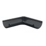 Lindab Steel Gutter Internal Angle 90 - 125mm Anthracite Grey