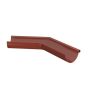 Lindab Steel Gutter External Angle 135 - 100mm Tile Red
