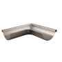 Lindab Magestic Steel Gutter External Angle 90 - 125mm Galvanised