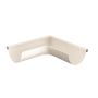 Lindab Steel Gutter External Angle 90 - 125mm Antique White
