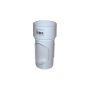 FloPlast Round Downpipe Access Pipe - 68mm White