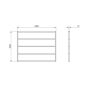 Shed Base for Forest Overlap And Shiplap Sheds - 8' x 6'