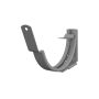 Lindab Steel Gutter Adjustable Fascia Bracket - 100mm Anthracite Metallic