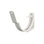 Lindab Steel Gutter Adjustable Fascia Bracket - 125mm Antique White
