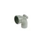 FloPlast Ring Seal Soil Access Bend - 92.5 Degree x 110mm Grey
