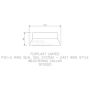 FloPlast Ring Seal Soil Weathering Collar - 110mm Cast Iron Effect